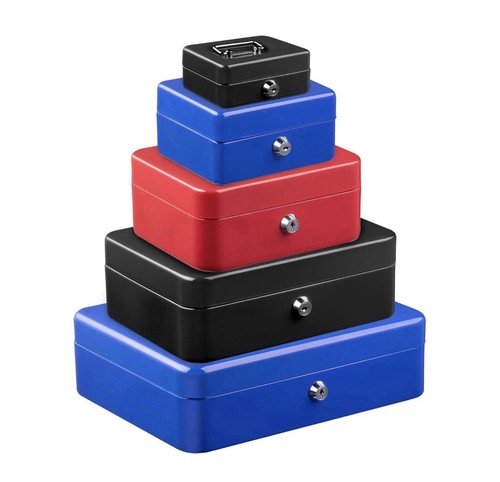 Metal cash box money bank - cash,