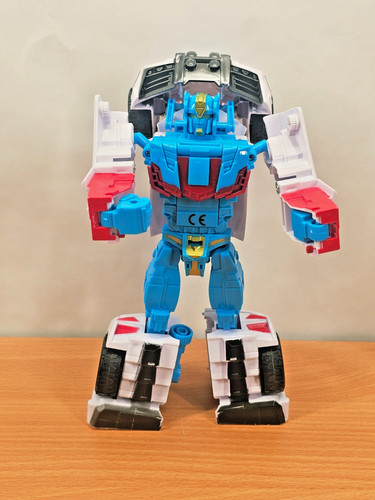 Police car transformer - police, robot