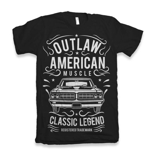 Shirt muscle outlaw american - shirt,
