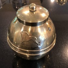Brass Lipton Tea Caddy, 1924