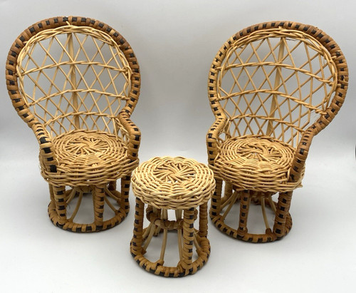 Wicker ratan high - ratan, chair