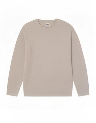 Zara mens crew neck jumper - zara,
