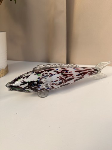 Large hand blown art glass - hand,