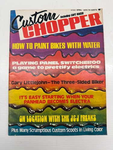 Custom chopper magazine april - custom,