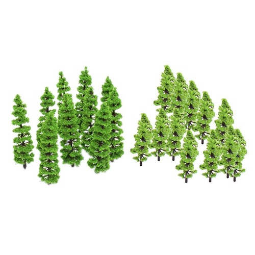 110pcs plastic fir trees - 110pcs,