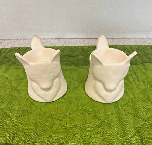 Rare pair white - pair, of