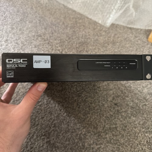 Qsc spa4 100 four channel - four-channel, 400w