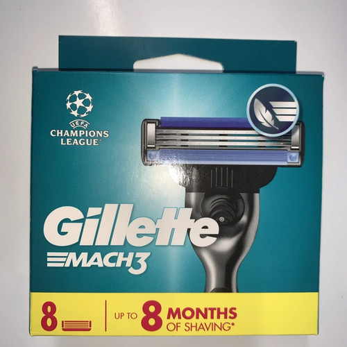 Gillette mach 8 pack - mach,