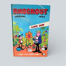 Vintage knockout 1983 comic - knockout,