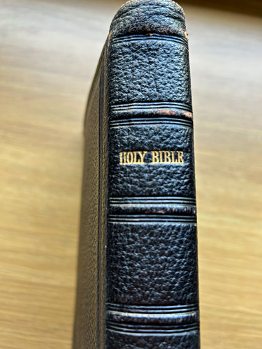 Antique leather holy - antique,