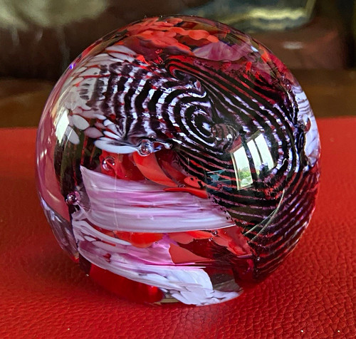 Caithness glass paperweight - glass,