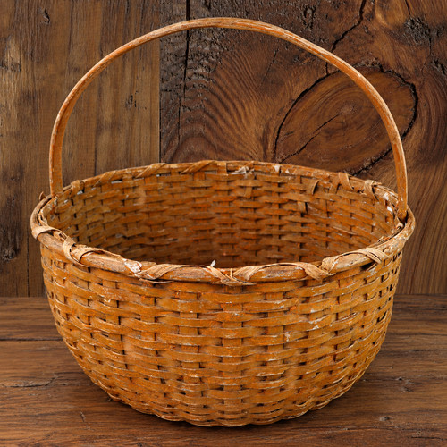 Antique split woven wood - split,