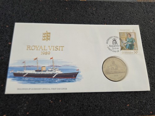 Guernsey pounds 1989 ship - 1989,