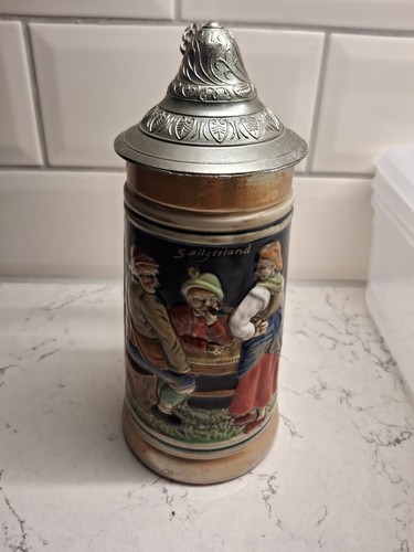 Vintage german beer stein - german,
