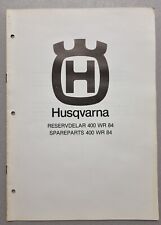 GENUINE HUSQVARNA IN GOOD CONDITION 400 WR ENDURO SPARE PARTS BOOKLET 1984 MODEL