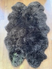Ikea Large Chocolate Sheepskin
