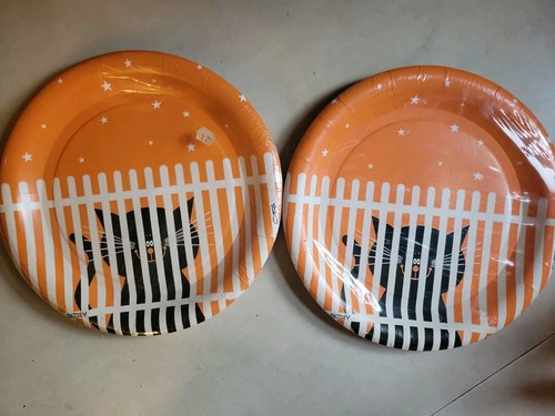 Vtg halloween dinner - 9”,