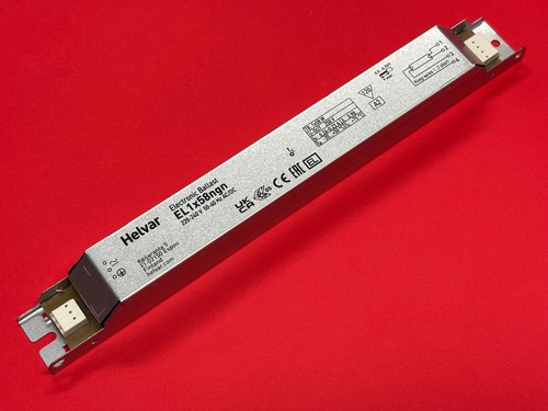 El1x58ngn helvar x58w t8 - 1,