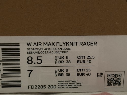 Air max flyknit racer sesame - max,