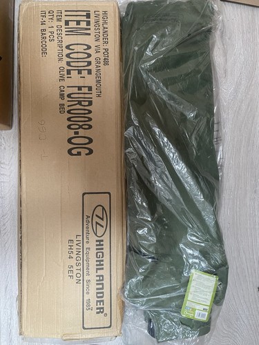Higlhander camp beds pair - -,