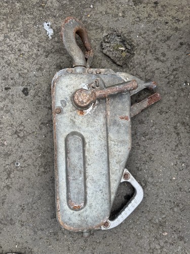Vintage tractel tirfor - tractel, 1.6