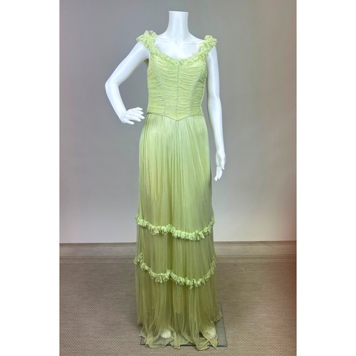 Vintage 1940s pastel green - pastel,