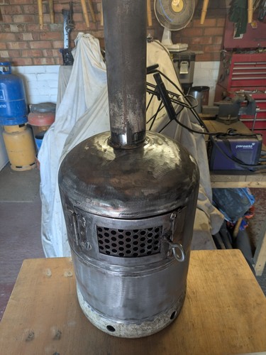 Gas bottle 15kg wood - gas,