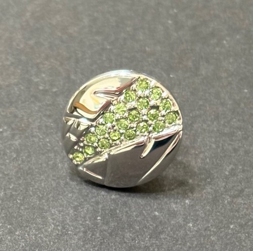 Swarovski signed lapel pin tie - signed,