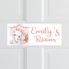 Personalised Boho Elephant