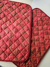 Two Fabric Christmas Red &