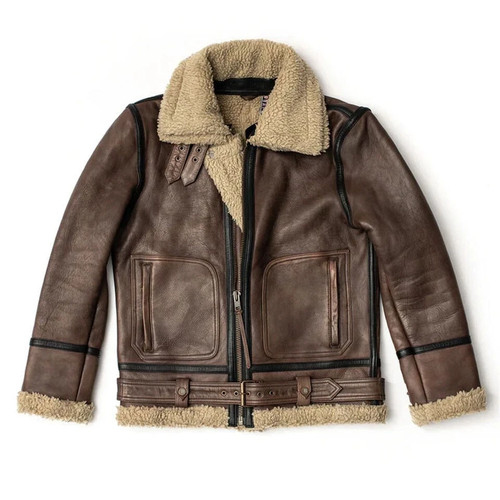 Men raf sheepskin leather - raf, b3