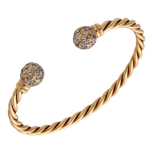 Pre owned 9ct gold - solid, twist