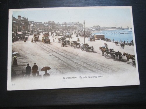 Postcard morecambe parade - postcard, morecambe,