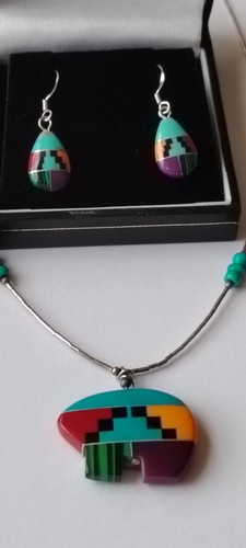 Native american signed - signed, silver