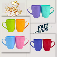 Pcs plastic mugs with - pcs, handle