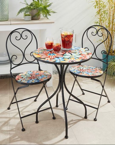 Flores seat mosaic bistro - 2,