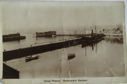 Old postcard quiet - of, waters"