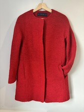 Zara Basic Red Wool Blend