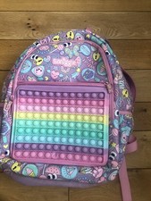 SMIGGLE BUBBLE POP IT. CARTOON RUCKSACK/BACKPACK. LARGE.