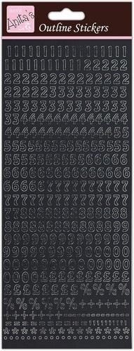 Anitas outline stickers small - anitas,