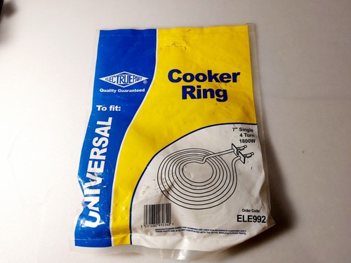 Electric cooker hob ring - cooker,