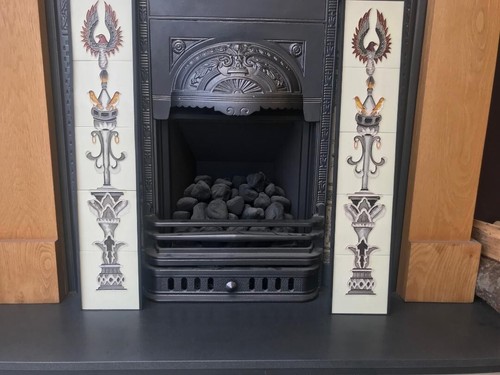 Glazed tiles for - tiles, cast