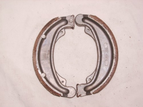 Set brake shoes for - of,
