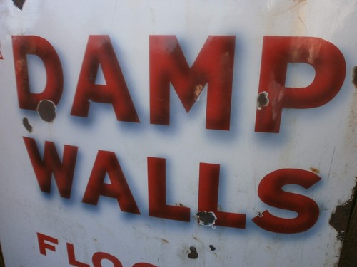 Enamel sign collectable - enamel,