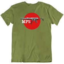 Gun, MP5 Hk Firearm Military Army Soldier Sport Team Game T Shirt Tee Gift New