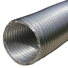 Flexible Aluminium Ducting Hose Round Ventilation Tube Flexi Duct Flexipipe