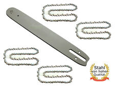 37cm 1.6mm 0.325" 62TG Blade + 4 Chains For Stihl 024 AV MS240 Saw Chain