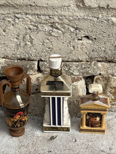 Vintage greek ouzo - vintage,