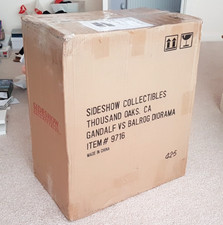 Sideshow DUEL OF LIGHT AND FIRE GANDALF VS BALROG Lord of the Rings Statue Lotr