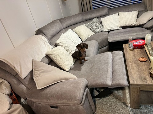 Curved shape sofa - curved,